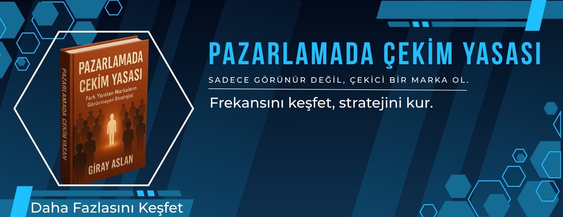 Pazarlamada Çekim Yasası Webinar Bannerı