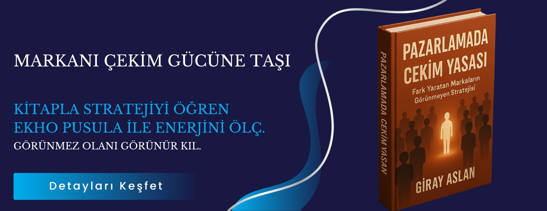 Pazarlamada Çekim Yasası Webinar Bannerı